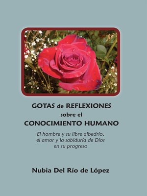 cover image of Gotas de reflexiones sobre el conocimiento humano